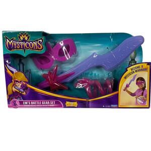 Mysticons Em's Battle Gear Set W/Sword,‎ Unicorn Bracer & Mask